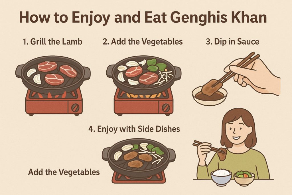 How to Enjoy and Eat Genghis Khan