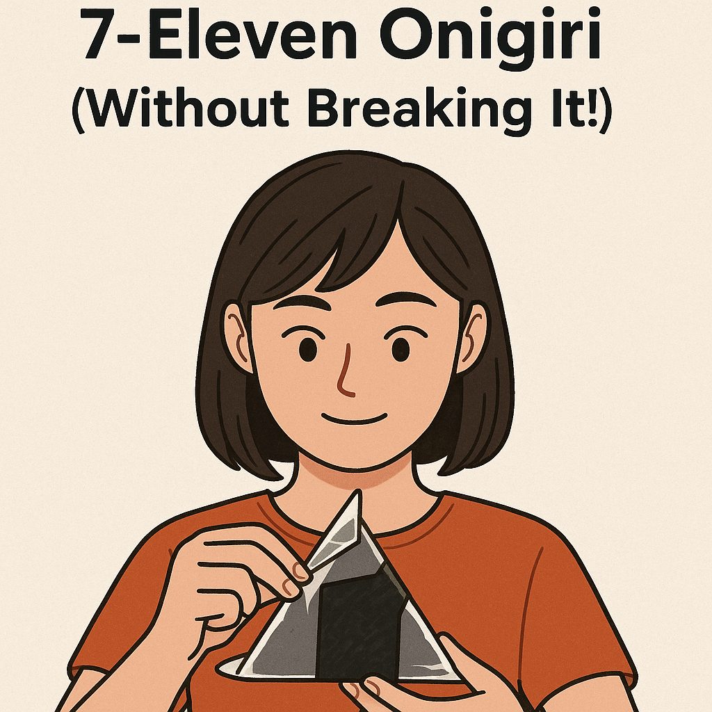 How to Open a 7-Eleven Onigiri (Without Breaking It!)