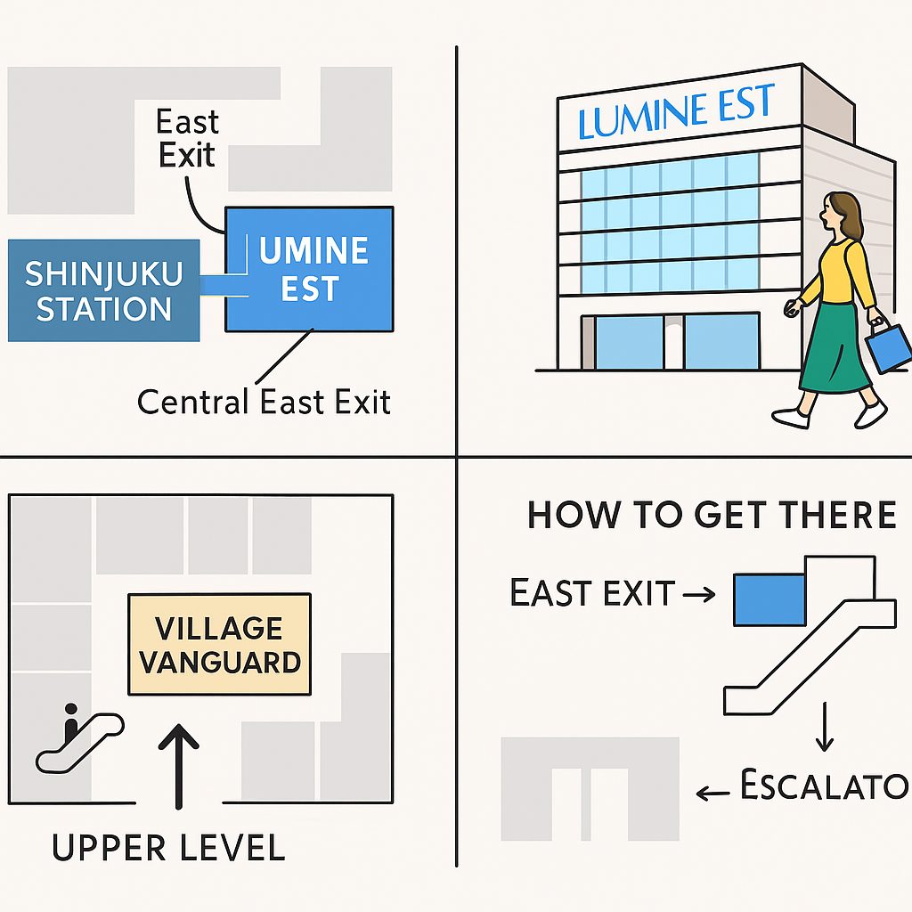 Where Is Village Vanguard in Shinjuku? Essential Info for First-Time Visitors