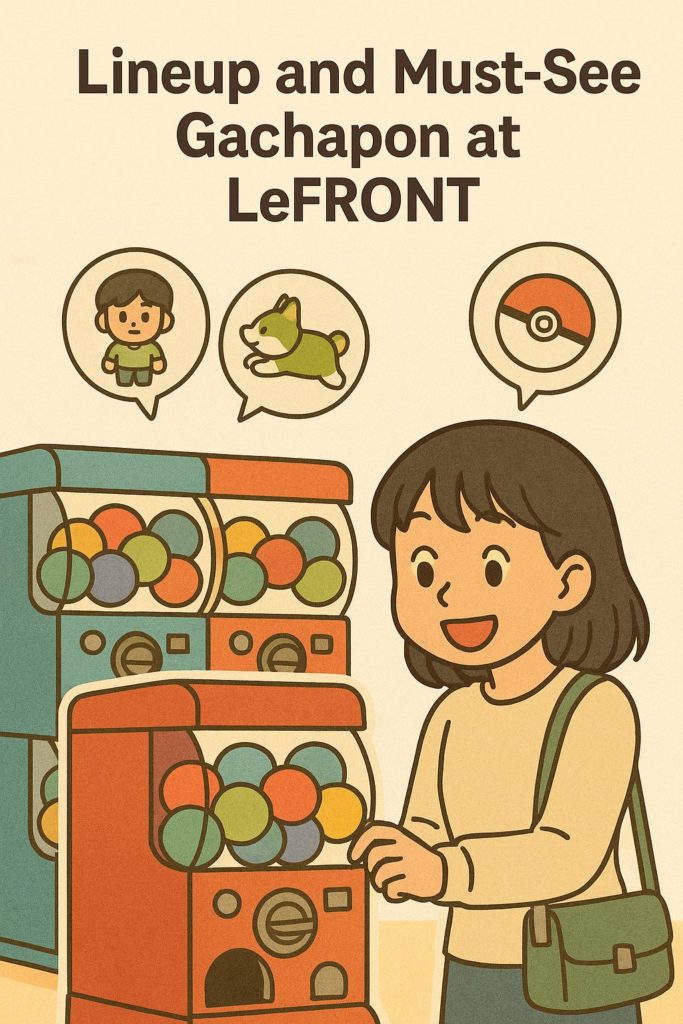 Lineup and Must-See Gachapon at LeFRONT