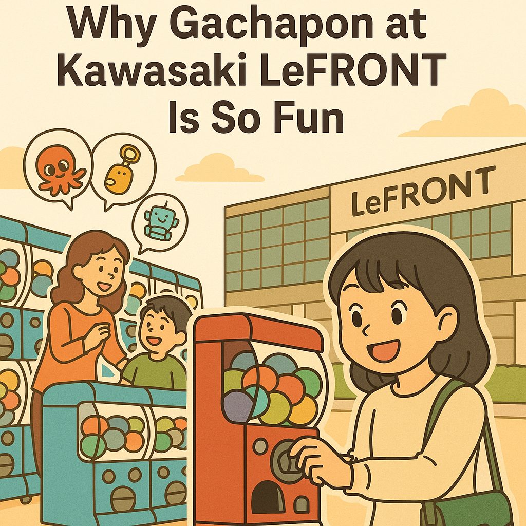 Why Gachapon at Kawasaki LeFRONT Is So Fun