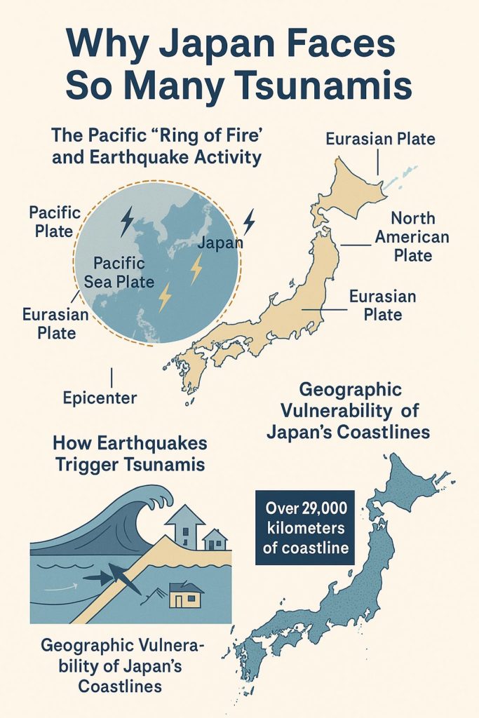 Why Japan Faces So Many Tsunamis