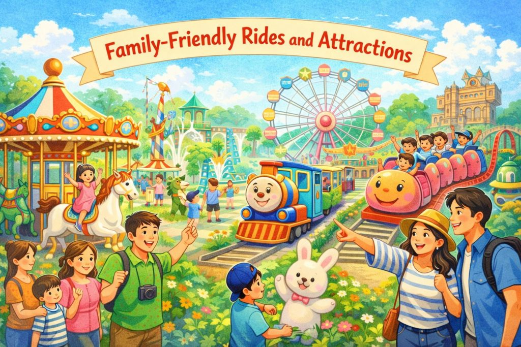 Family-Friendly Rides and Attractions