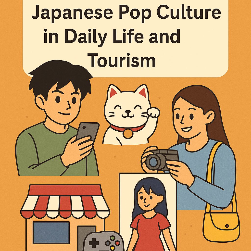 Japanese Pop Culture in Daily Life and Tourism