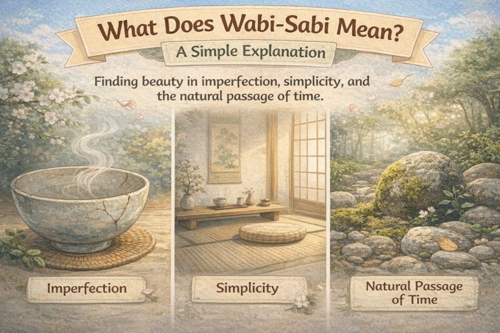 What Does Wabi-Sabi Mean? A Simple Explanation