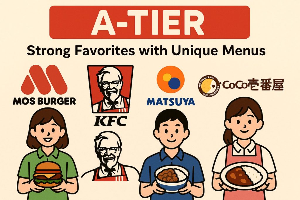 A-Tier: Strong Favorites with Unique Menus A-Tier: Strong Favorites with Unique Menus