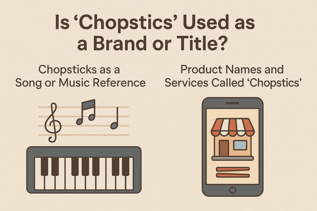 Is “Chopstics” Used as a Brand or Title?