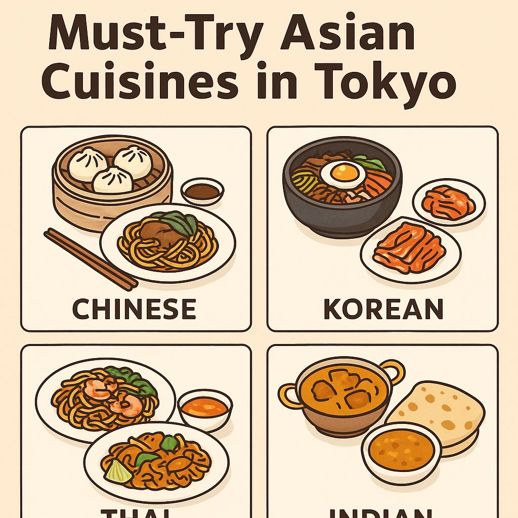 Must-Try Asian Cuisines in Tokyo
