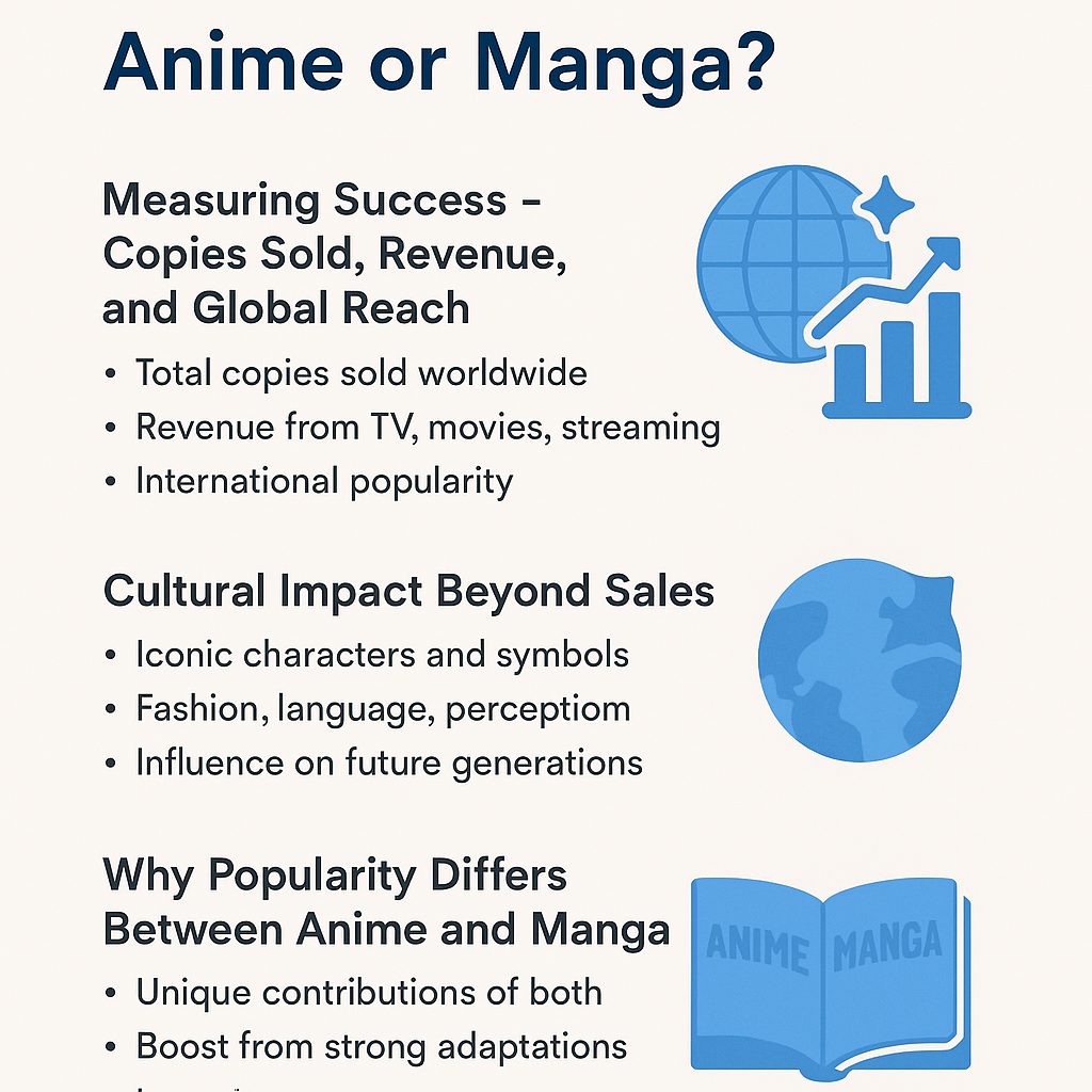 What Defines a Best-Selling Anime or Manga?
