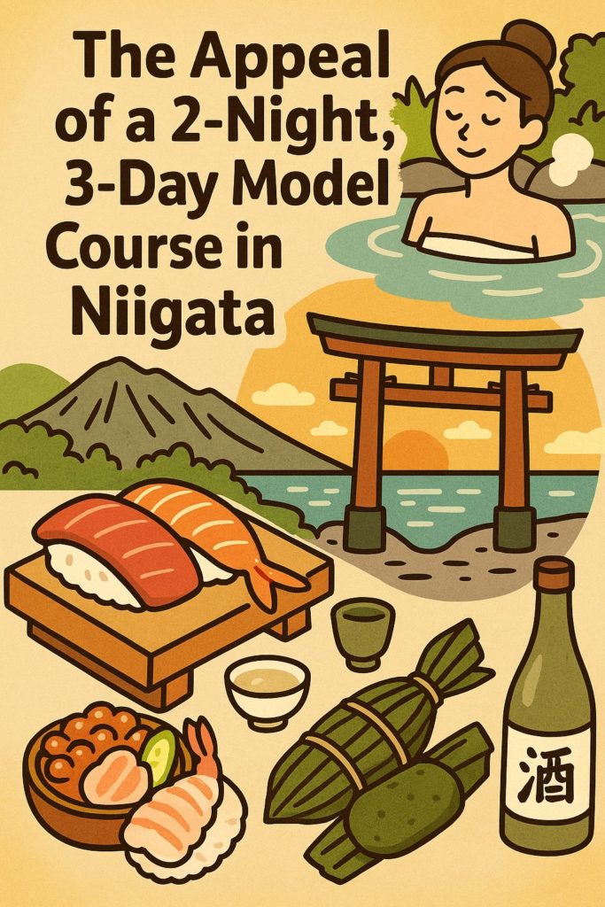 The Appeal of a 2-Night, 3-Day Model Course in Niigata