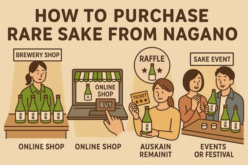 How to Purchase Rare Sake from Nagano