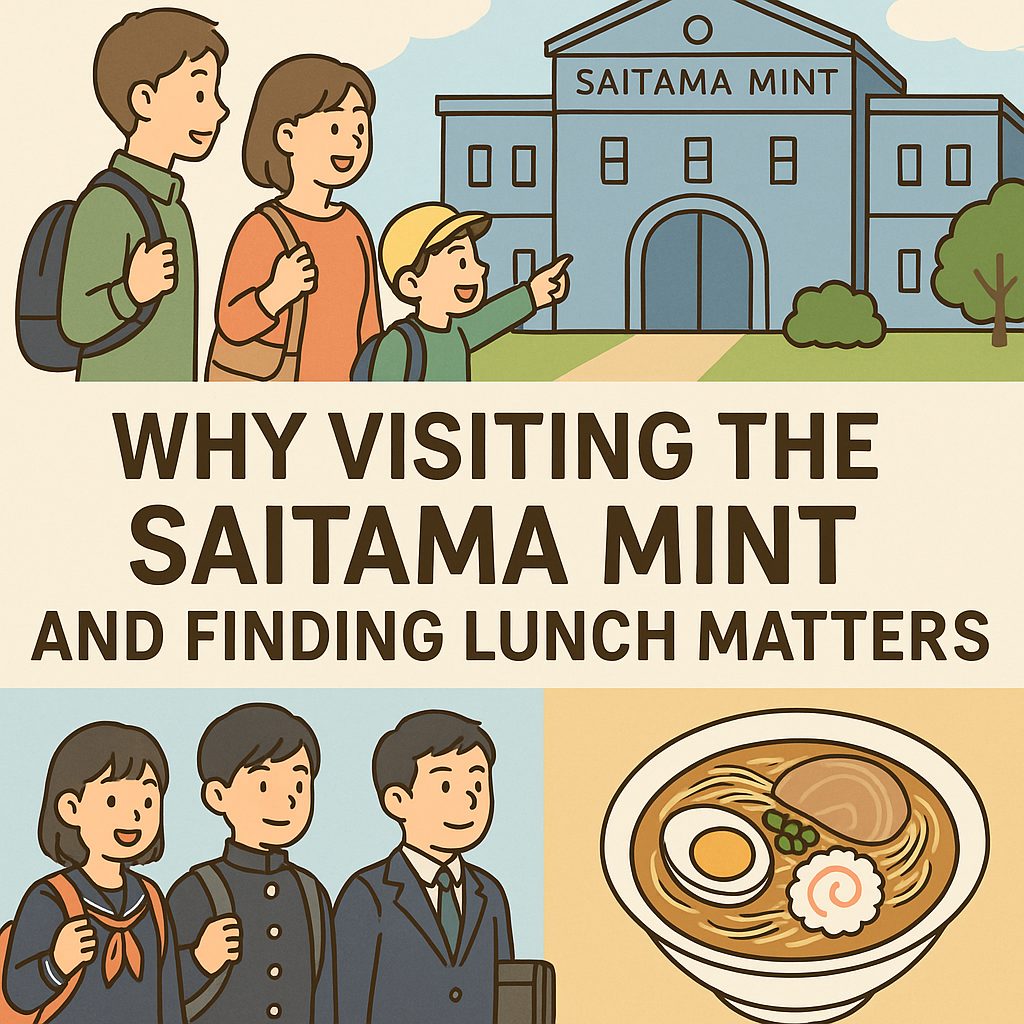 Why Visiting the Saitama Mint and Finding Lunch Matters