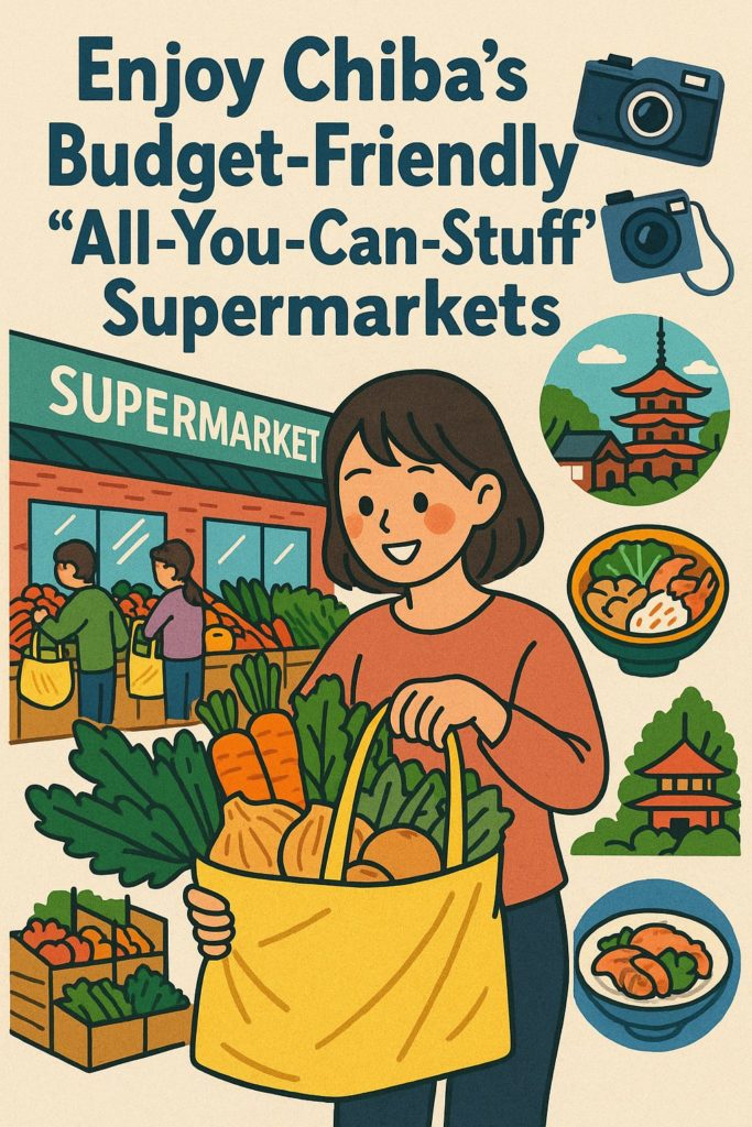 Enjoy Chiba’s Budget-Friendly “All-You-Can-Stuff” Supermarkets