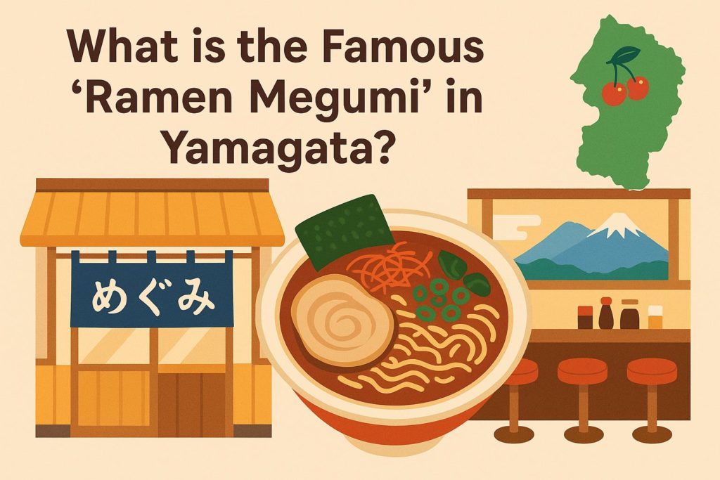 What is the Famous “Ramen Megumi” in Yamagata?