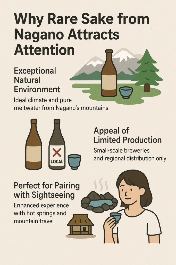 Why Rare Sake from Nagano Attracts Attention