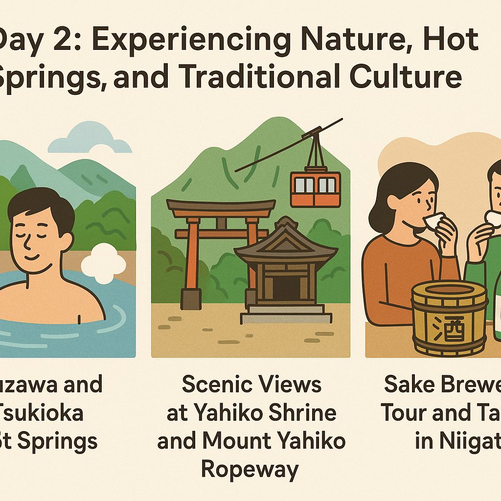 Day 2: Experiencing Nature, Hot Springs, and Traditional Culture