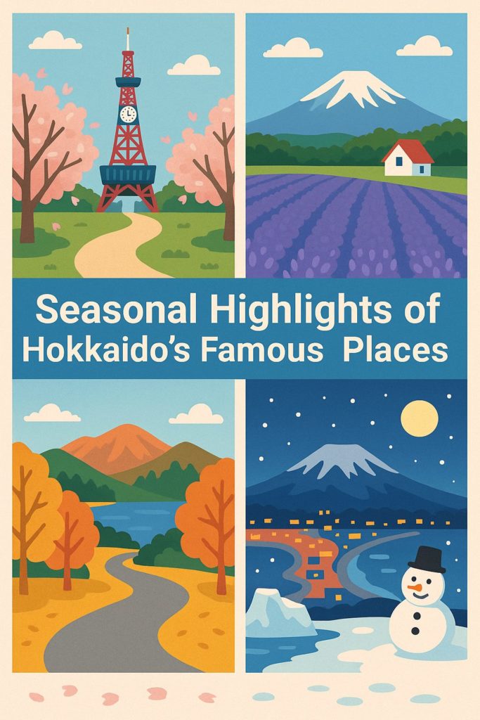 Seasonal Highlights of Hokkaido’s Famous Places