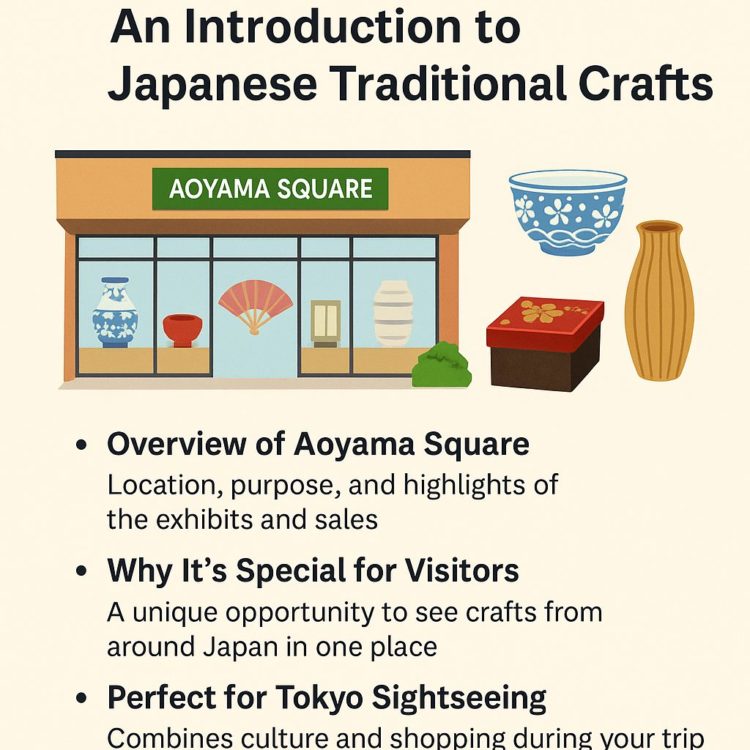 What is Aoyama Square? An Introduction to Japanese Traditional Crafts