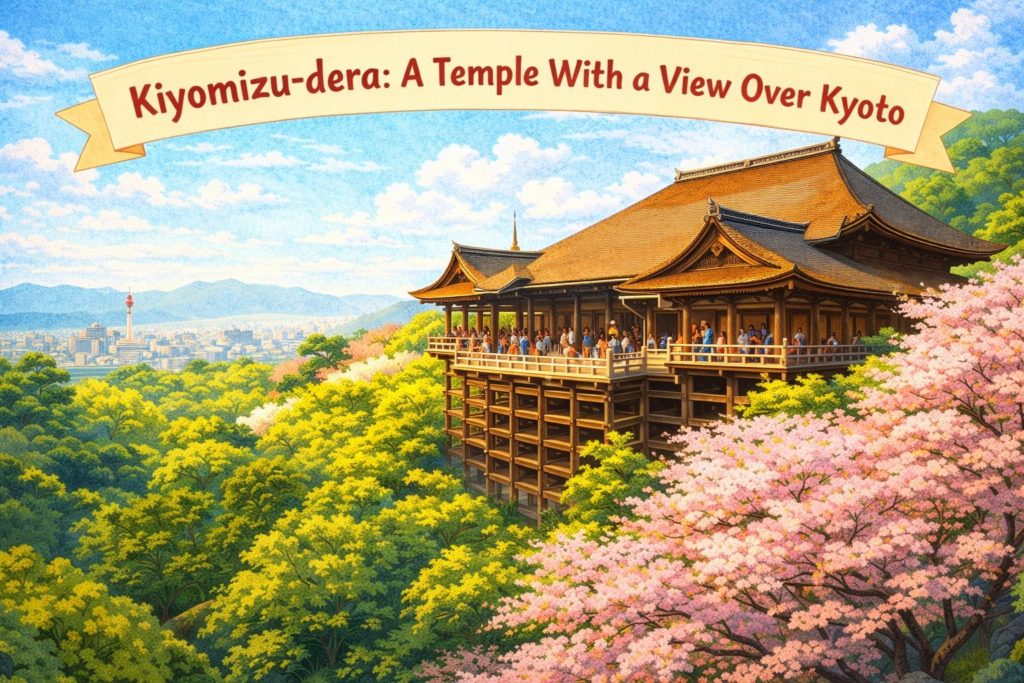 Kiyomizu-dera: A Temple With a View Over Kyoto