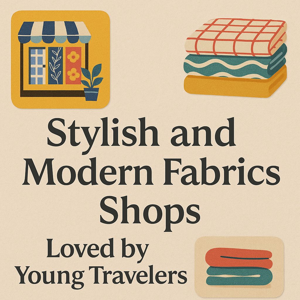 Stylish and Modern Fabric Shops Loved by Young Travelers