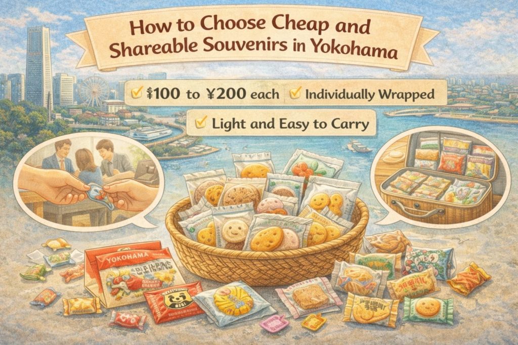 How to Choose Cheap and Shareable Souvenirs in Yokohama