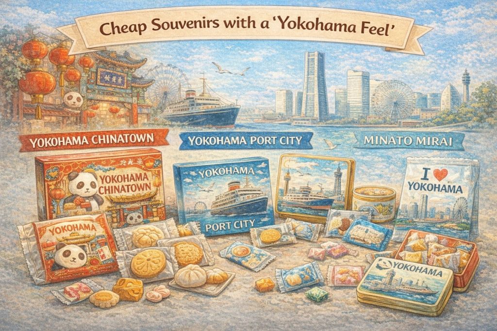 Cheap Souvenirs with a “Yokohama Feel”