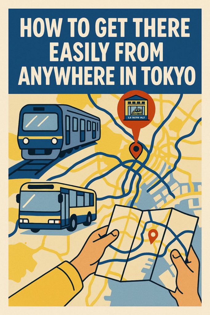 How to Get There Easily from Anywhere in Tokyo