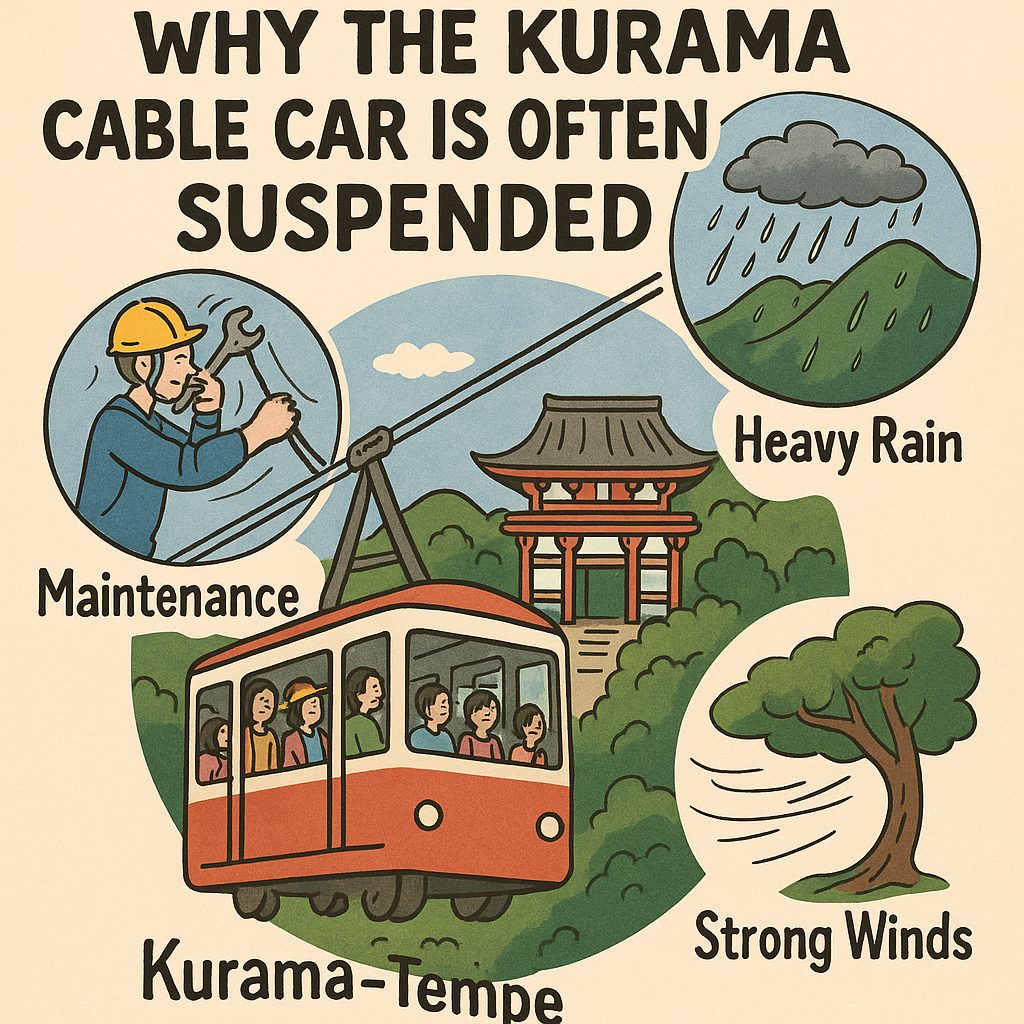 Why the Kurama Cable Car Is Often Suspended